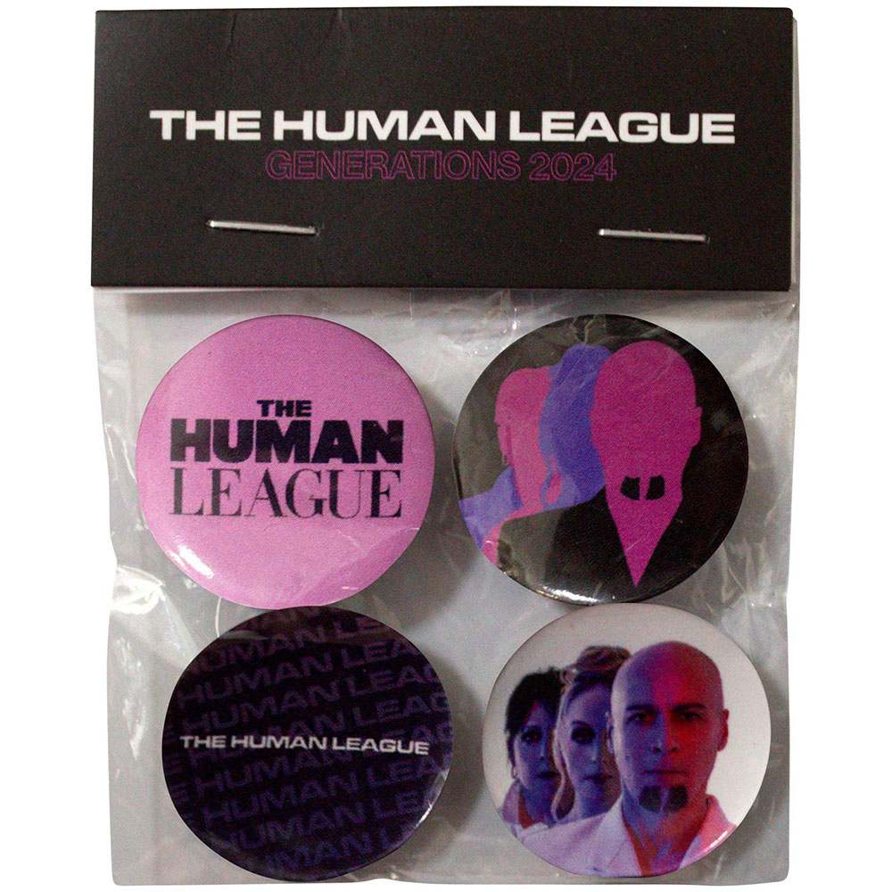 The Human League - Generations Tour '24 Bouton broche - Multicolore